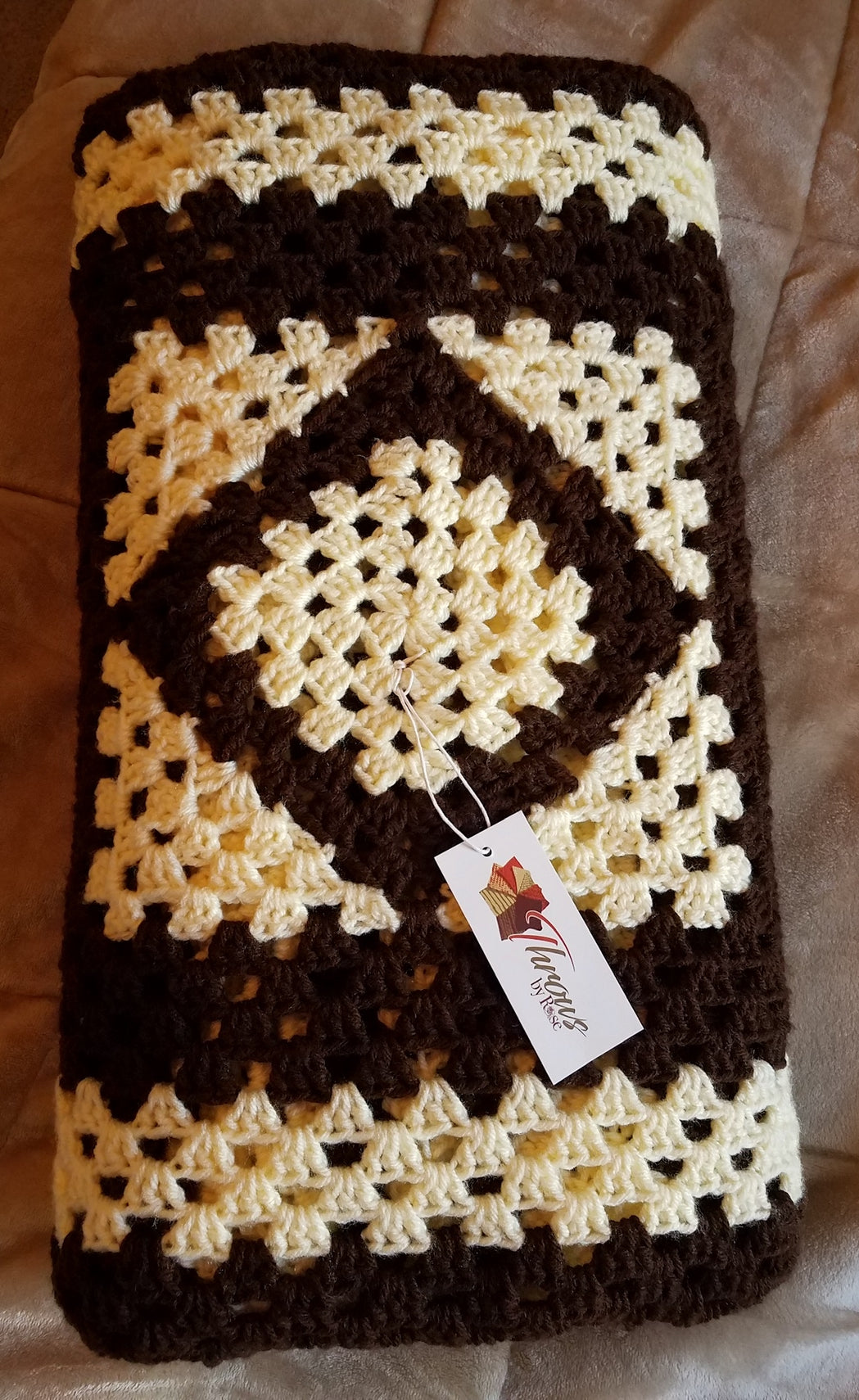 Granny Square Afghan