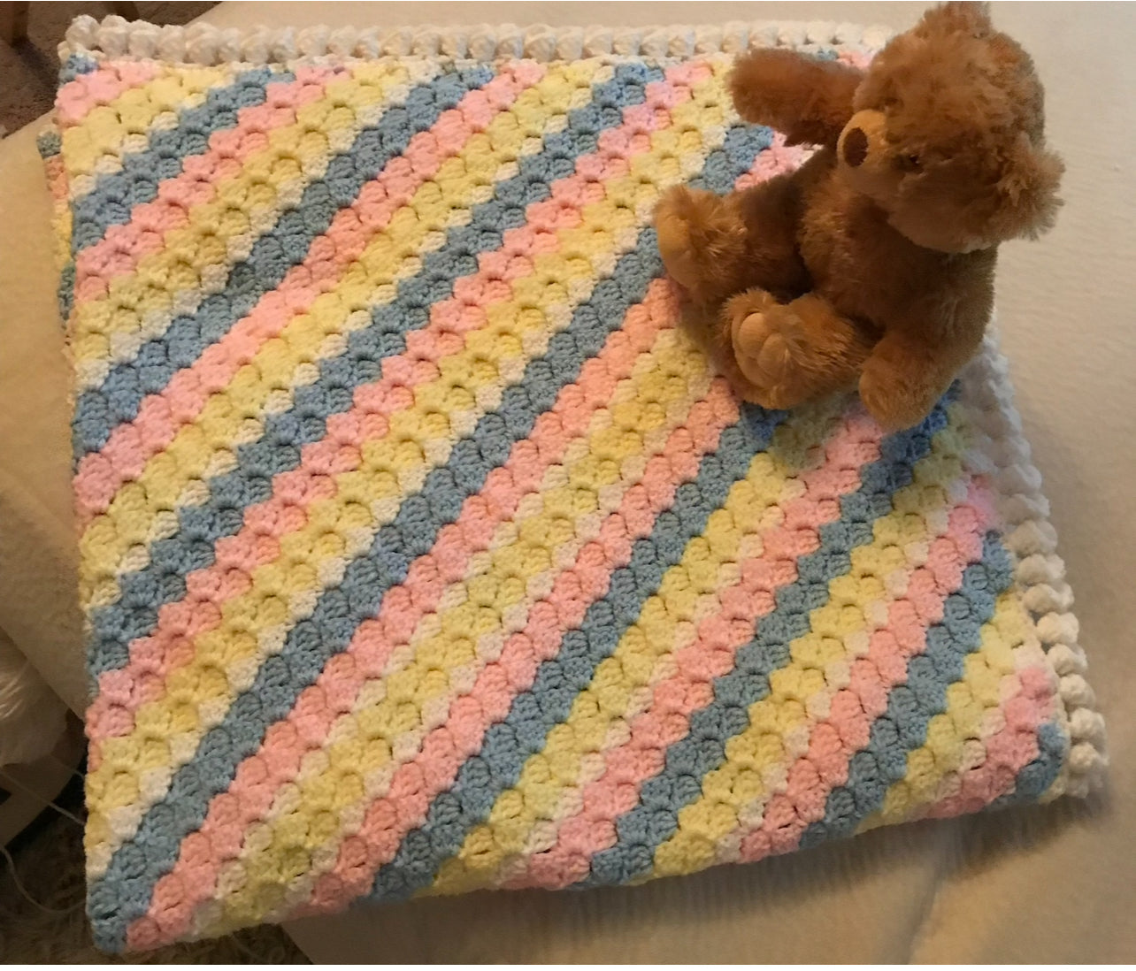 Striped Baby Blanket