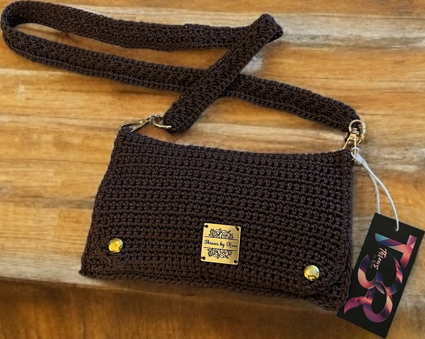 Crocheted Crossbody wallet